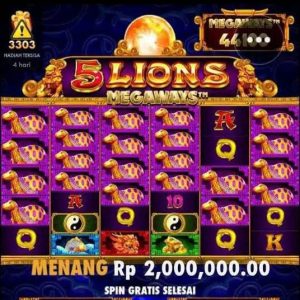 Lima Singa Mendatangkanmu Kejayaan