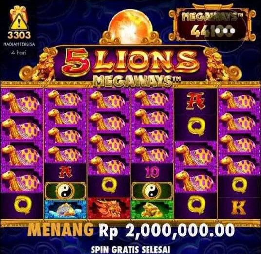 Lima Singa Mendatangkanmu Kejayaan